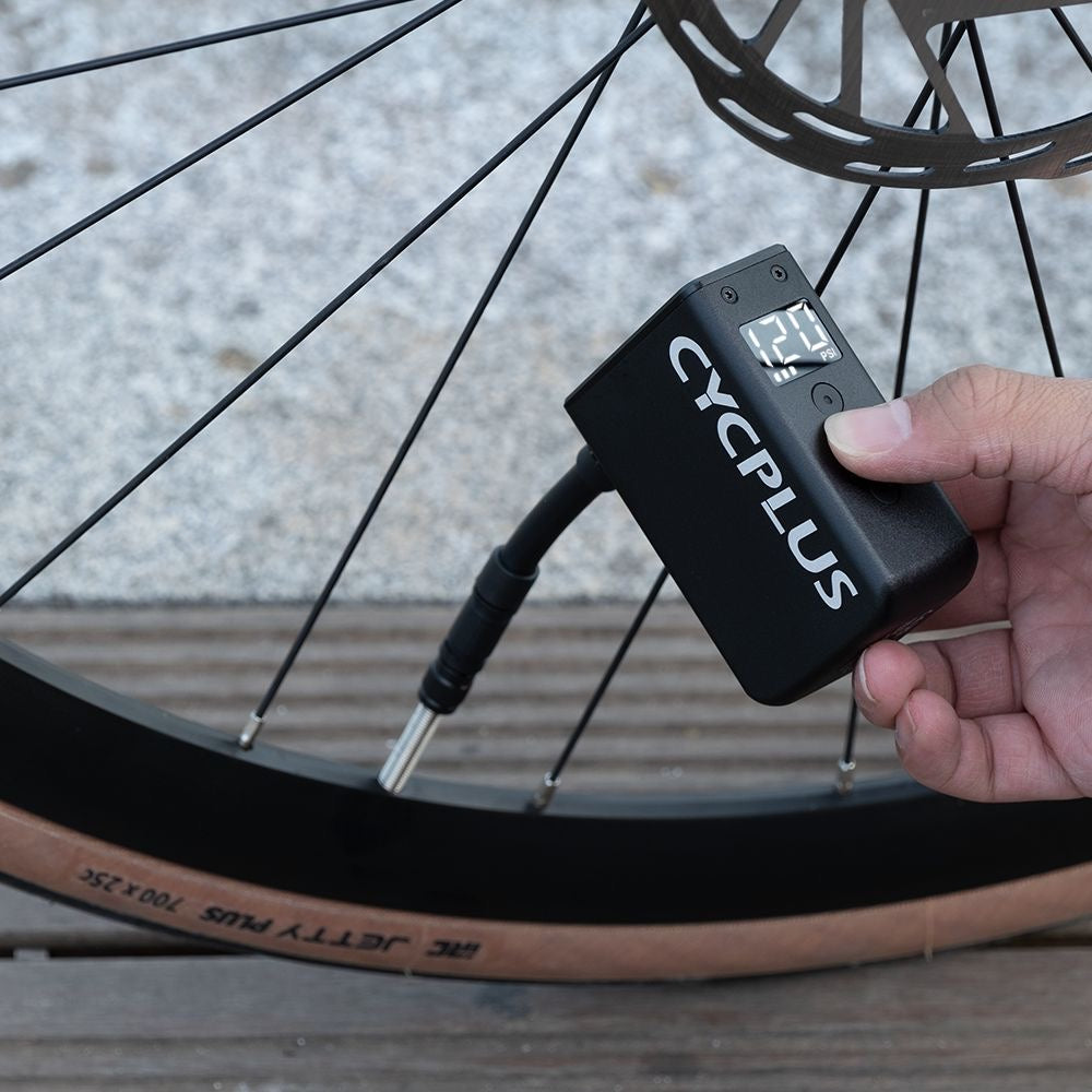 Cycplus Inflador AS2 Pro Ultra liviano, Monitos 120 psi