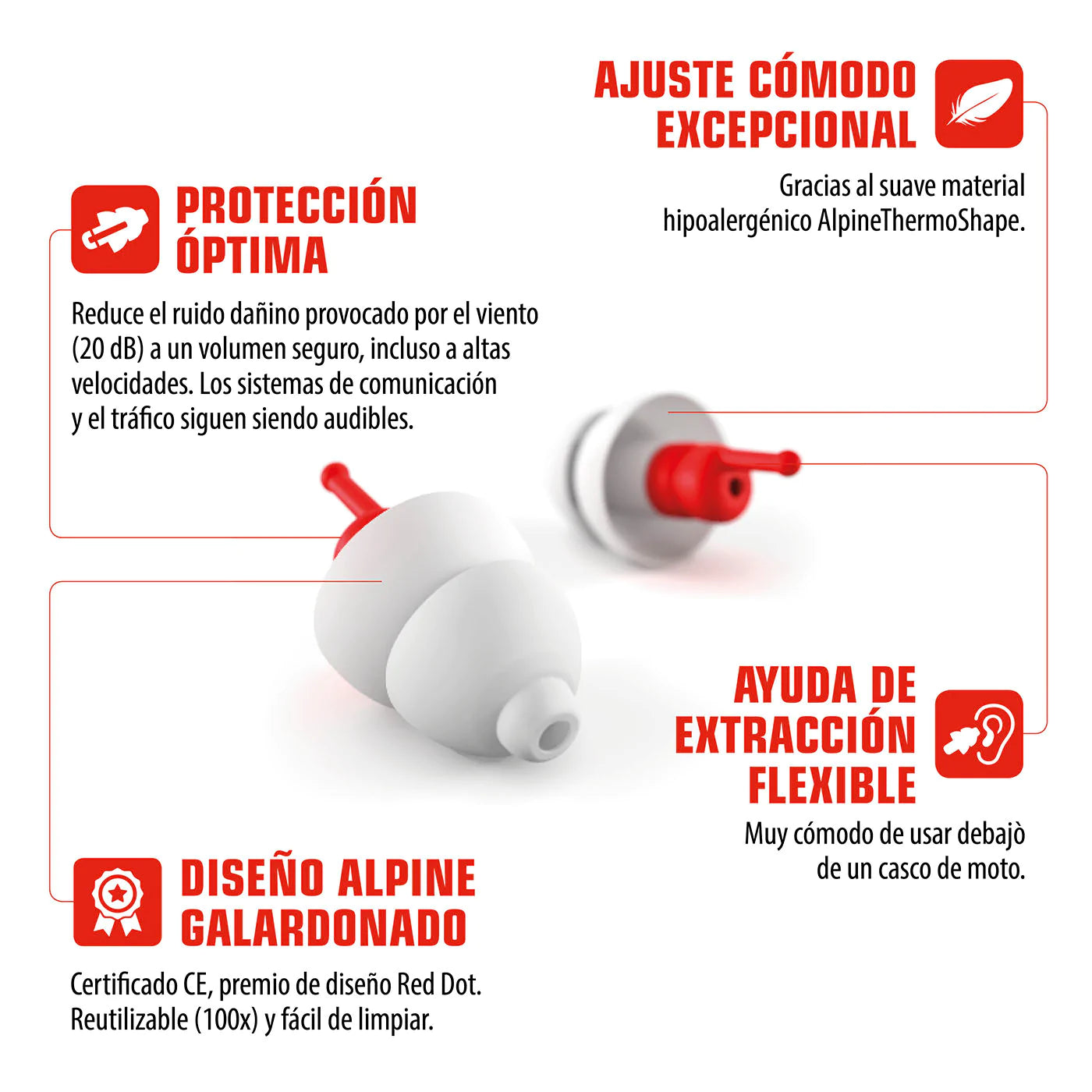 Moto Safe Race earplugs