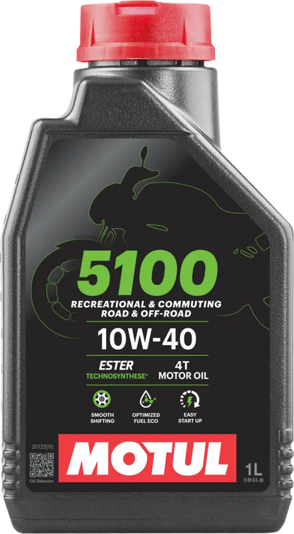 Motul 5100 10W40 Semisintético 1L - Best Seller