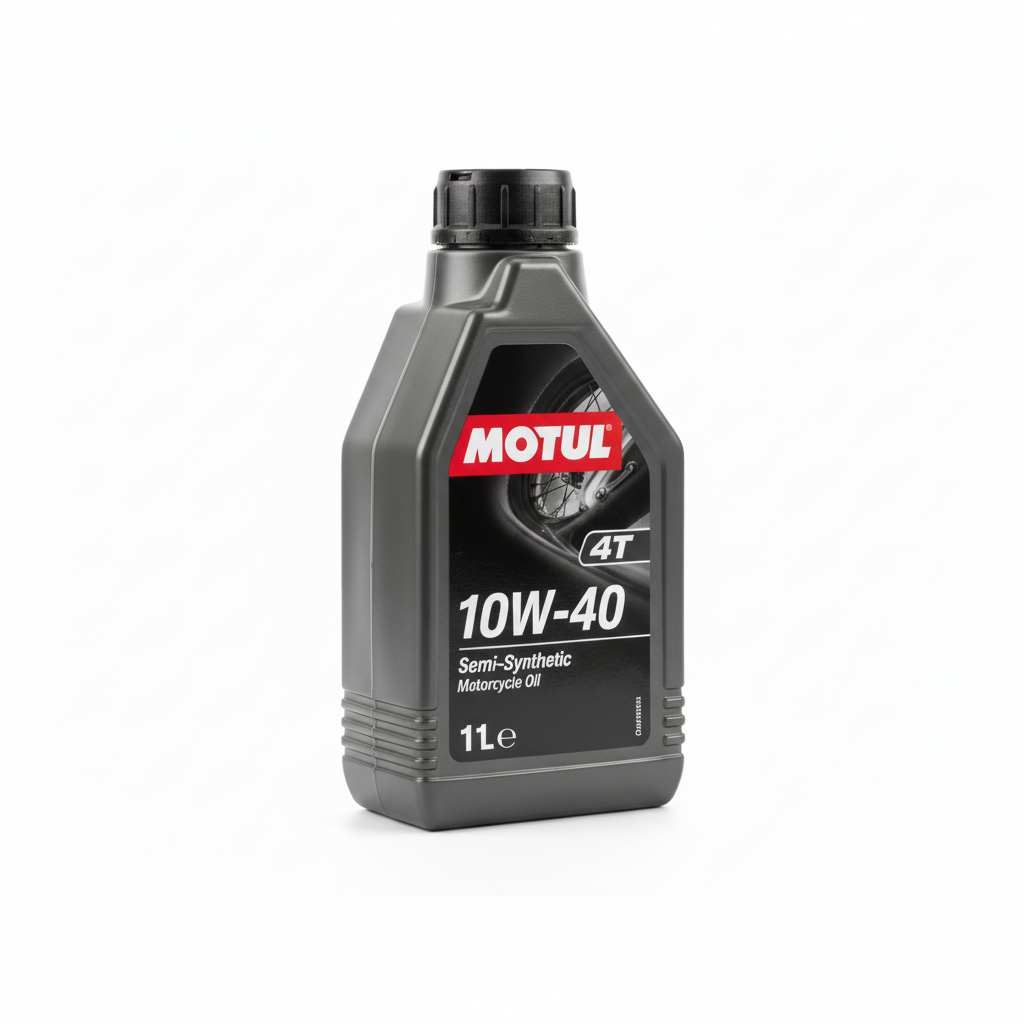 MOTUL 10W-40 Aceite Sintético 4T Moto 1L Original
